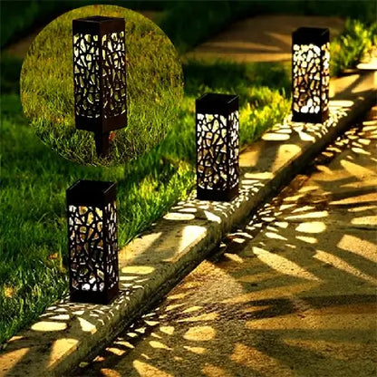 LED Solar Lawn Light Outdoor Waterproof Garden Decor