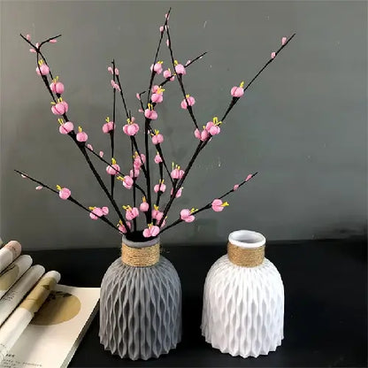 Modern Flower Vase Imitation Ceramic Flower Pot Decoration