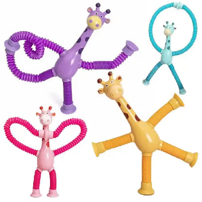 Tubes Stress Relief Telescopic Giraffe Fidget Toys