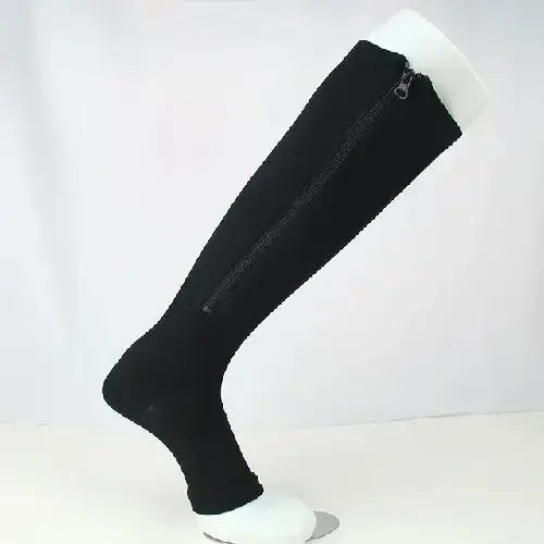 Compression Sock With Zip