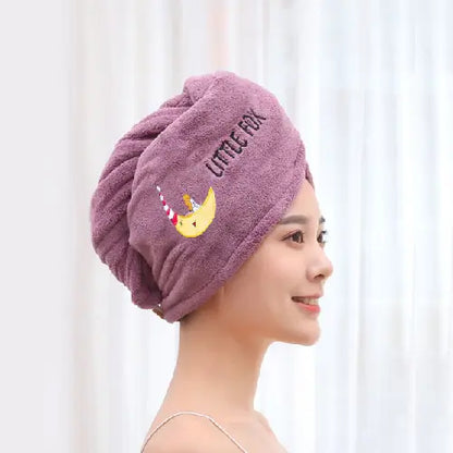 Women Microfiber Hair Towel